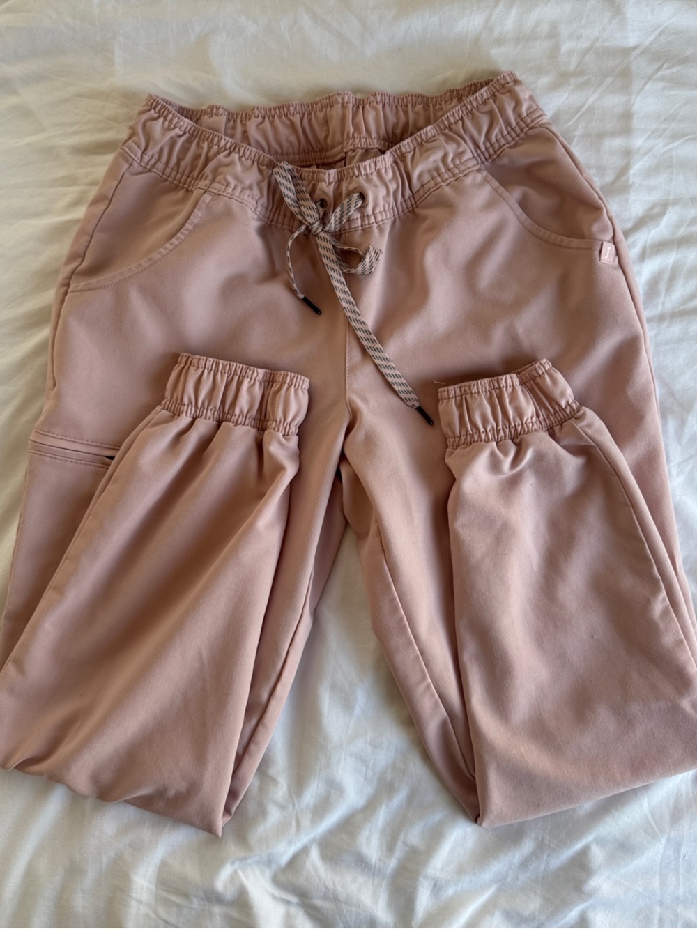 Jaanuu Pink Drawstring Joggers